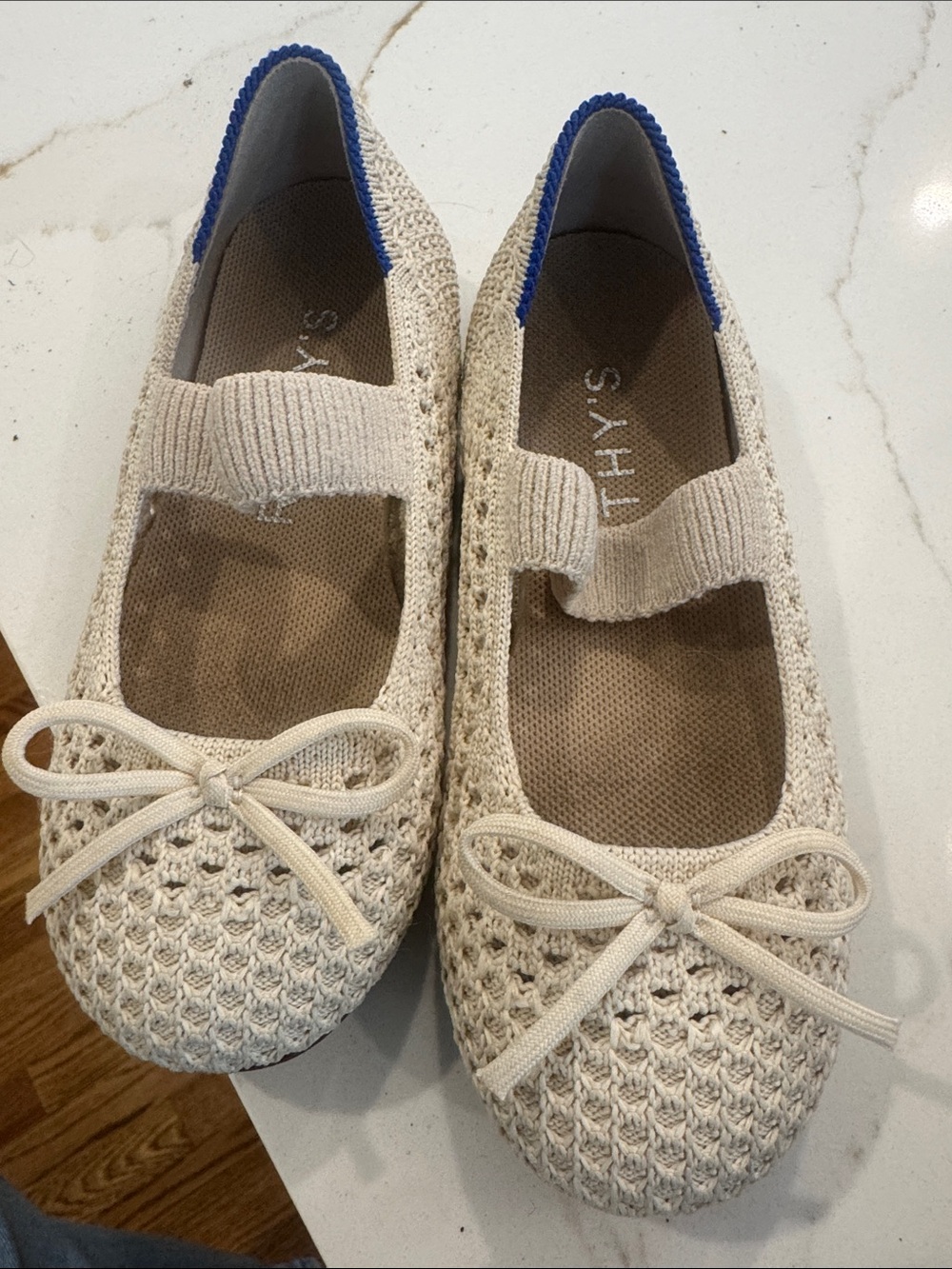 NWOT Rothy’s girls ballet flats
